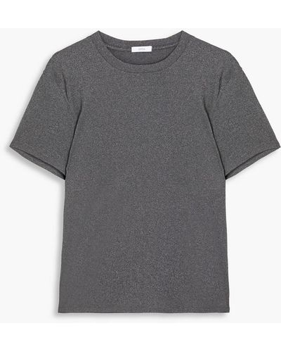 Onia T-shirt mit schmaler passform aus jersey - Grau