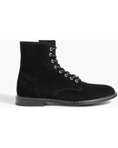 IRO Za Suede Boots - Black