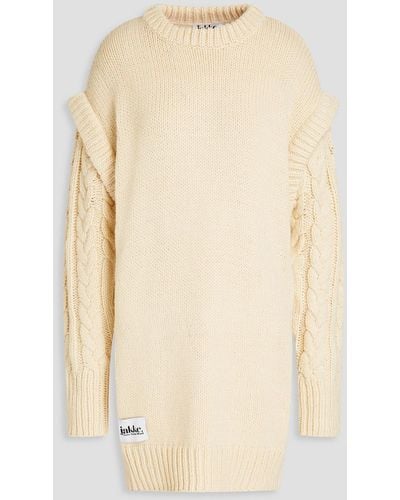 Jakke Diana Cable-knit Mini Dress - Natural
