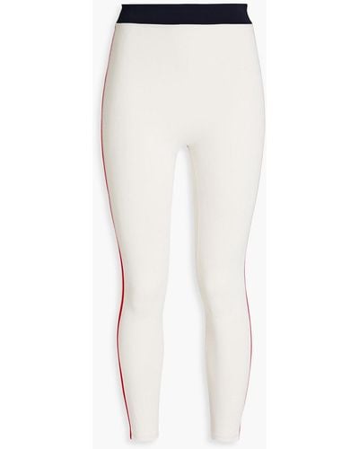 Splits59 Darling Striped Stretch leggings - White