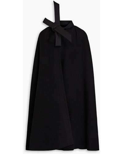 Rick Owens Cape aus kaschmir - Schwarz