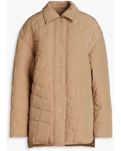 Holzweiler Amy Quilted Shell Jacket - Natural