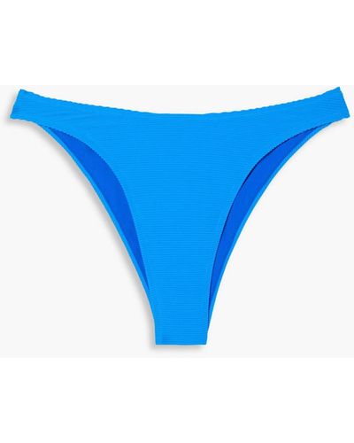 Fisch Flamands geripptes, tief sitzendes bikini-höschen - Blau