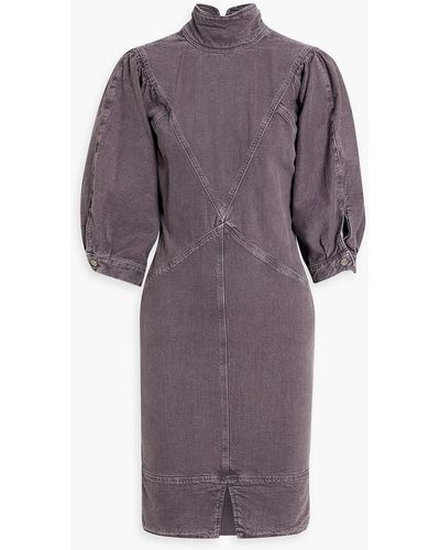 Isabel Marant Laure Denim Dress - Purple
