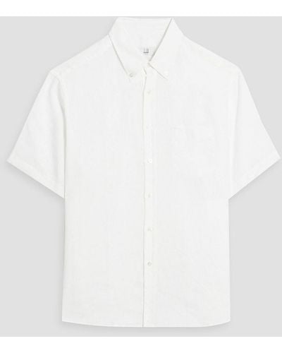 Dunhill Linen Shirt - White