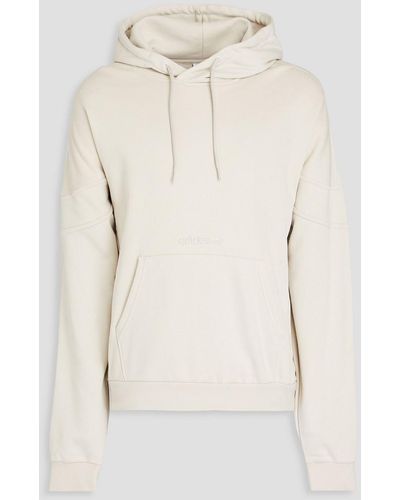 adidas Originals French Cotton-terry Hoodie - Natural