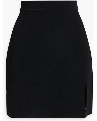 Altuzarra Knitted Mini Skirt - Black