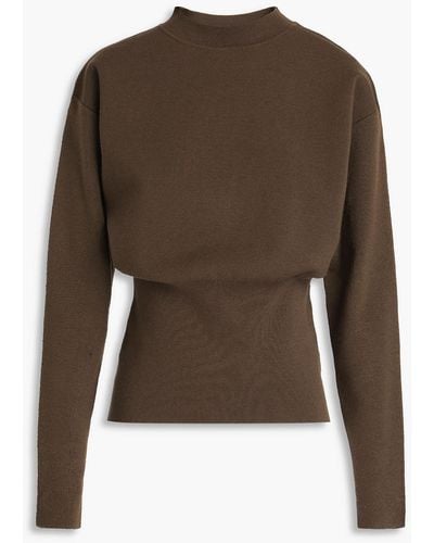 3.1 Phillip Lim Wool-blend Sweater - Brown