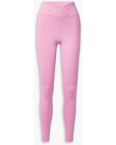 Year Of Ours Veronica Ribbed Stretch leggings - Pink