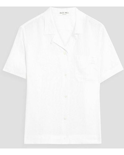 Alex Mill Maddie Linen Shirt - White