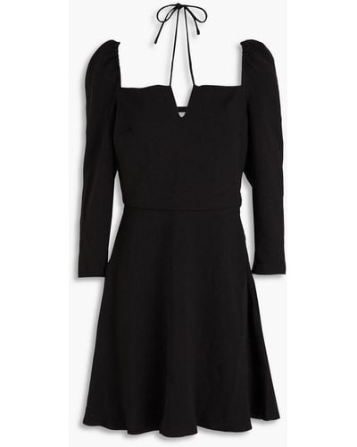 Ba&sh Crepe Mini Dress - Black
