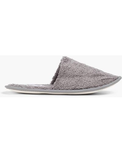 Hamilton and Hare Terry Slippers - Gray