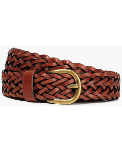 Zimmermann Braided Leather Belt - Brown