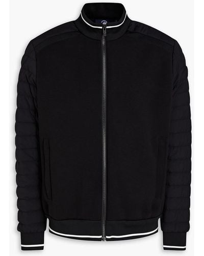 Fusalp Timo Ii Quilted Neoprene-paneled Shell Jacket - Black