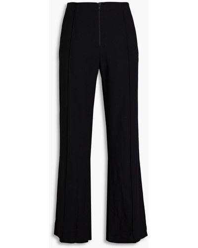 Bassike Twill Wide-leg Trousers - Black