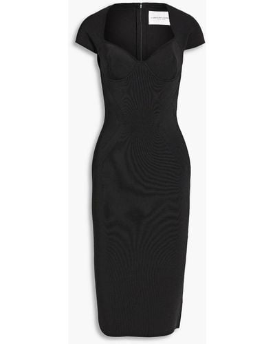 Carolina Herrera Sweetheart Sheath Dress - Black
