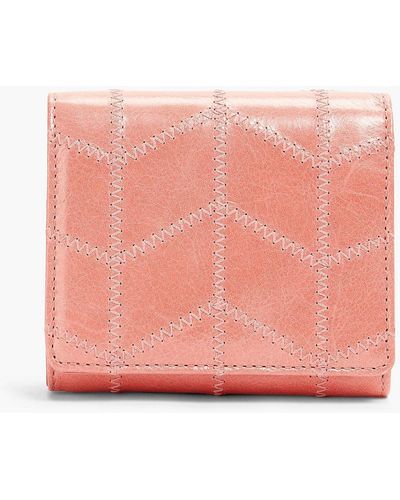 Claudie Pierlot Leather Wallet - Pink