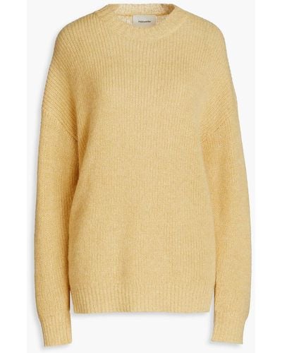Holzweiler Sande Alpaca-blend Sweater - Yellow