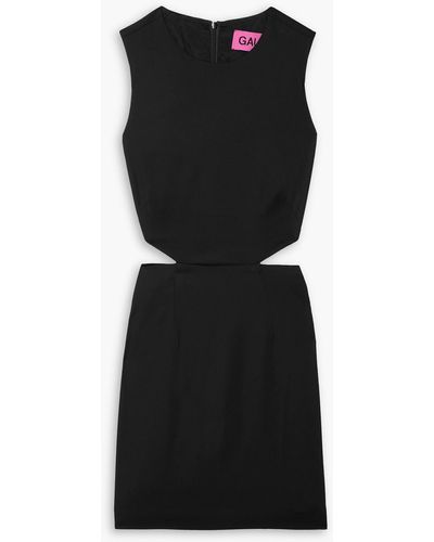 GAUGE81 Dinya Cutout Crepe Mini Dress - Black