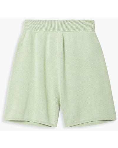 Mr. Mittens Cotton Shorts - Green