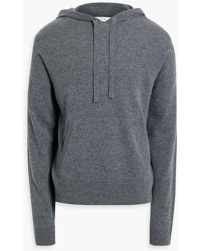 IRO Posei Wool And Cashmere-blend Hoodie - Gray