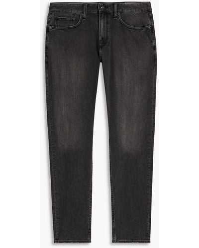 Rag & Bone Fit 3 jeans mit schmalem bein aus denim - Schwarz