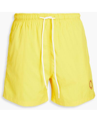 SMR Days Short-length Swim Shorts - Yellow