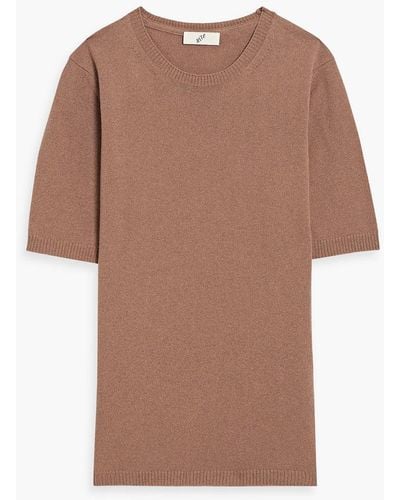 BITE STUDIOS Cashmere And Wool-blend Top - Brown