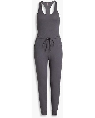 Commando Ribbed Jersey Jumpsuit - Grey