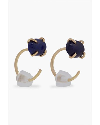 Melissa Joy Manning 14-karat Gold Lapis Lazuli Earrings - Blue