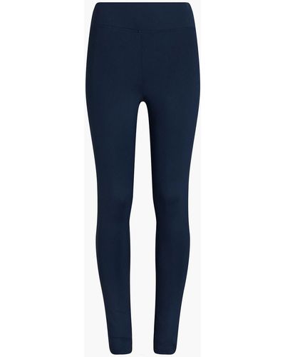 Koral Drive cropped stretch-leggings mit logoprint - Blau