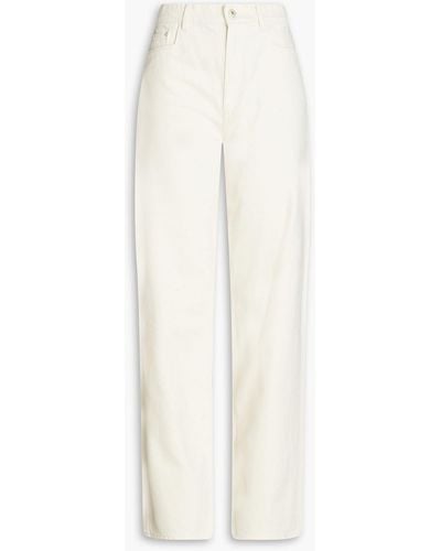 Wandler Poppy High-rise Straight-leg Jeans - White