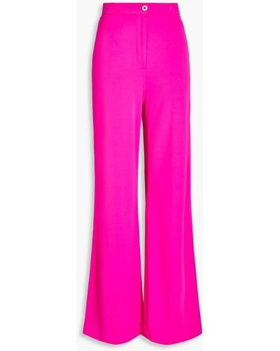 Dolce & Gabbana High-Rise Hose aus Jersey - Pink