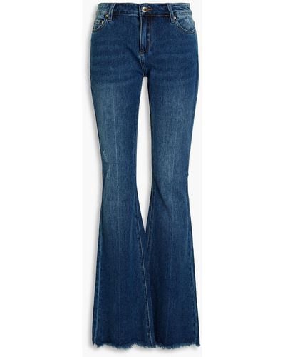 retroféte Laurel High-rise Flared Jeans - Blue