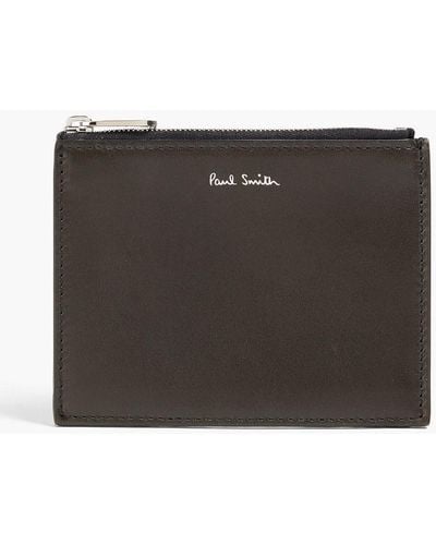 Paul Smith Embossed Leather Cardholder - Black