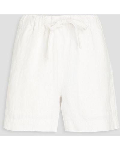 Vince Hemp Shorts - White