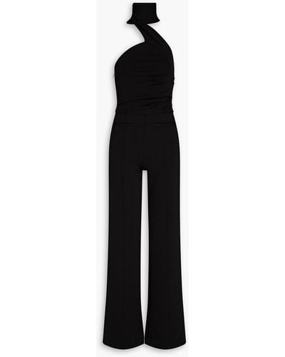 GAUGE81 Valima Draped Jersey Jumpsuit - Black