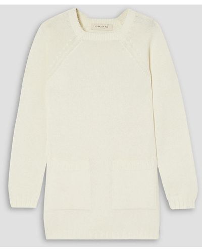 Giuliva Heritage Cotton Sweater - Natural