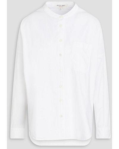 Alex Mill Jo Cotton-poplin Shirt - White