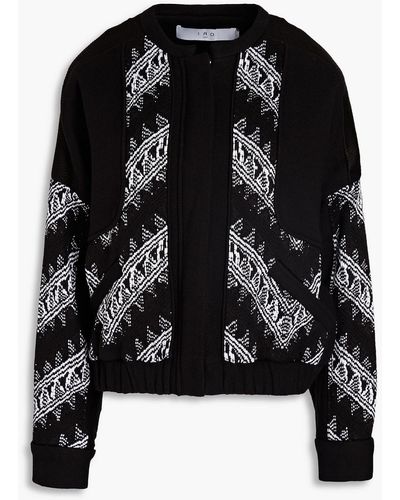 IRO Alile Jacquard Jacket - Black