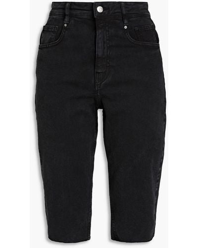 Ba&sh Bermuda jeansshorts - Schwarz