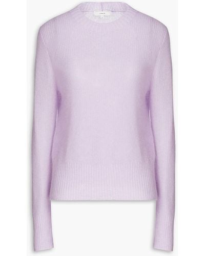 Vince Knitted Jumper - Purple