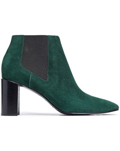 Rag & Bone Suede Ankle Boots Emerald - Green