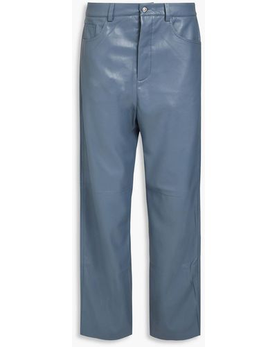 Nanushka Ari Okobortm Trousers - Blue