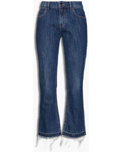 RED Valentino High-rise Bootcut Jeans - Blue