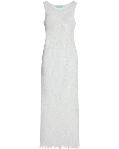 Melissa Odabash Jamie guipure lace maxi dress - Weiß