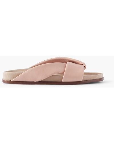 Emme Parsons Leather Sandals - Pink