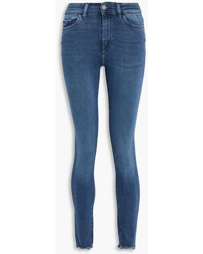 DL1961 Mid-rise Skinny Jeans - Blue