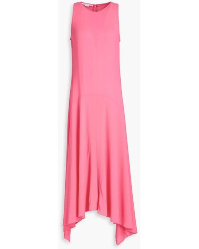 Stella McCartney Crepe Midi Dress - Pink
