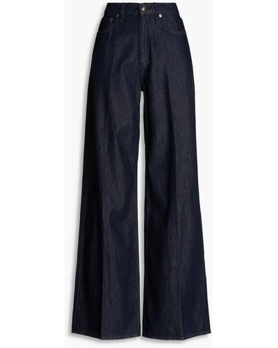 Rag & Bone Sofie High-rise Wide-leg Jeans - Blue
